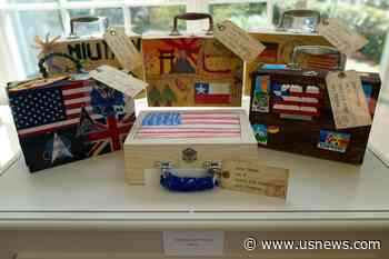 Jill Biden Uses Art Display to Teach About Military Children