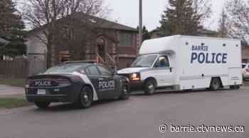 Heavy police presence seen in Barrie Friday evening