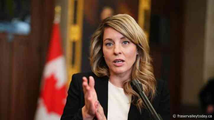 Situation in Sudan volatile and deteriorating rapidly: Foreign Affairs Minister Joly