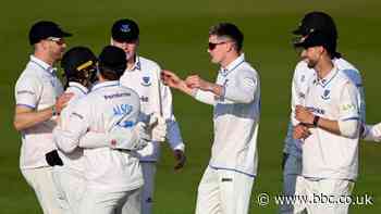 County Championship: Jack Carson helps give Sussex edge over Yorkshire
