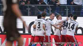 HSV gewinnt Sieben-Tore-Derby - Darmstadt besiegt Karslruhe