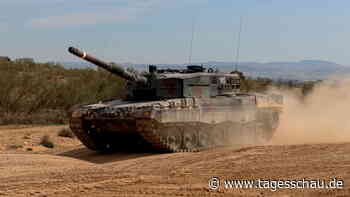 Liveblog: ++ Spanien liefert "Leopard"-Panzer an die Ukraine ++