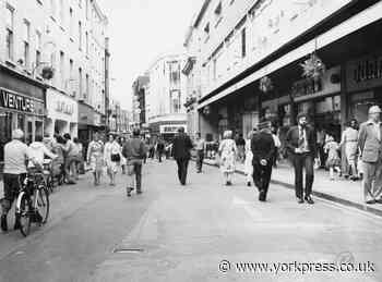 Recognise this parade of York shops? It looks different now