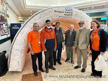 Shoppers get the chance to 'take the cancer test' at Morrisons Nelson