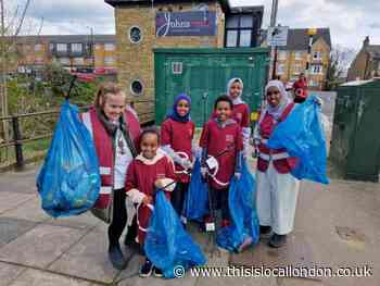 Heart of Enfield mosque helps clear up 'neglected' streets