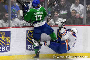 Abbotsford Canucks bounce Bakersfield Condors out of the AHL playoffs in two games