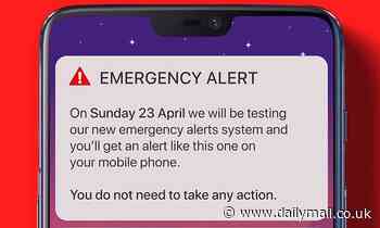 Exact time the emergency alert will sound TOMORROW on every smartphone in the UK 