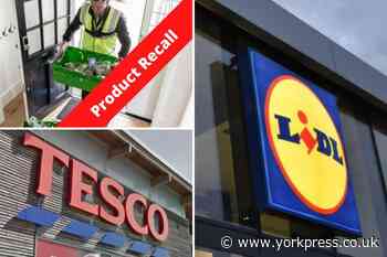 Tesco and Lidl 'do not eat' warnings on chocolate and more