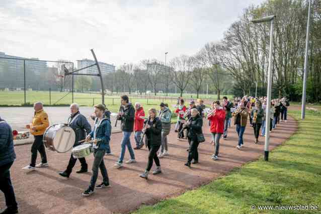 Uniek: harmonieën van Royal Antwerp en KV Mechelen repeteren samen in Berchem voor Bekerfinale