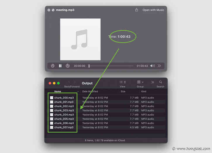 How to Split Audio File into Smaller Chunks on Your Mac