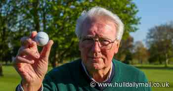 Oldest golfer in Britain hits hole-in-one at the age of 92