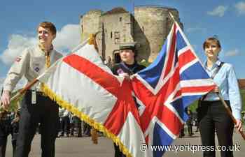 Roads closed in York tomorrow for annual St George's Day parade