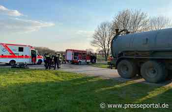 FW-ROW: Schwerer Unfall auf der K112 zwischen Nartum und Winkeldorf