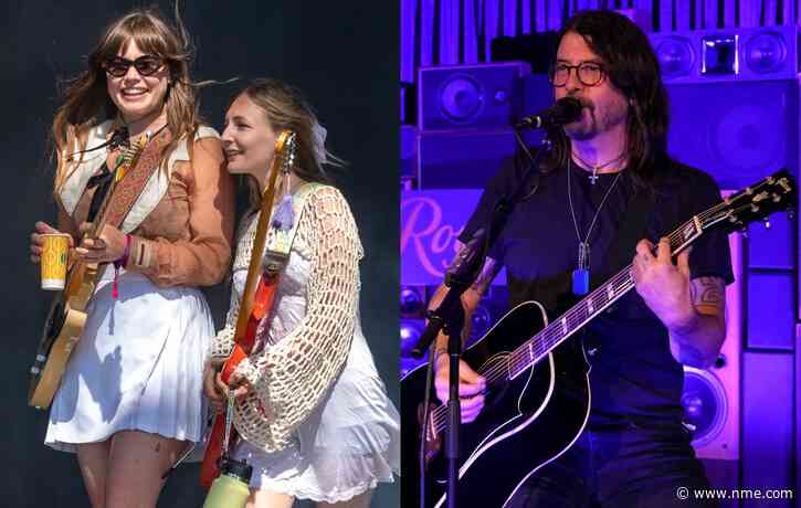 Dave Grohl makes cameo appearance during Wet Leg Coachella set