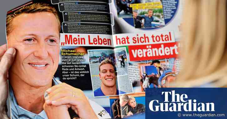 Magazine editor sacked over AI-generated Michael Schumacher interview