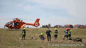 Fotos vom Motorradunfall bei Feichten an der Alz am 22. April