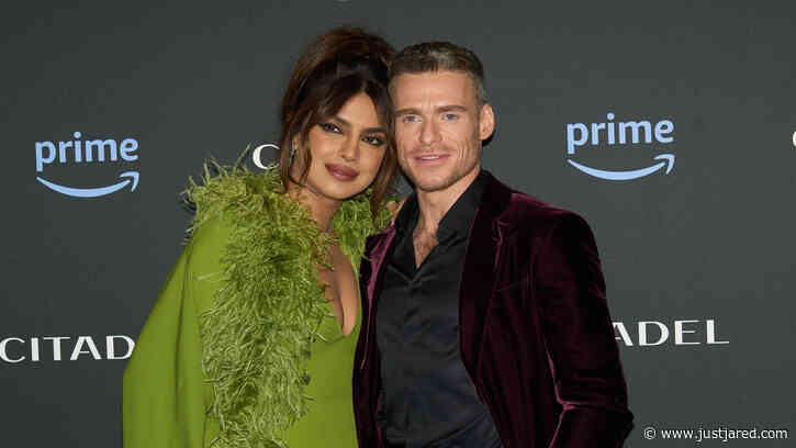 Priyanka Chopra & Richard Madden Continue 'Citadel' Press Tour in Rome, Nick Jonas Joins Too!