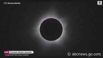WATCH:  Rare hybrid solar eclipse seen in Australia