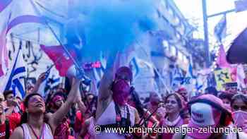 Massenproteste in Israel gegen Justizumbau halten an