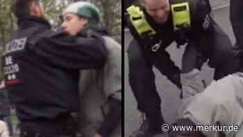 Klimaprotest in Berlin mit unangemessener Gewalt gestoppt? Polizei prüft Video auf Fehlverhalten