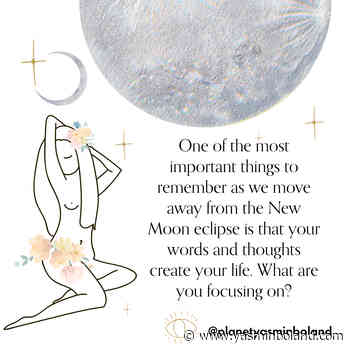 One of the most important things to remember as we move away from the New Moon eclipse