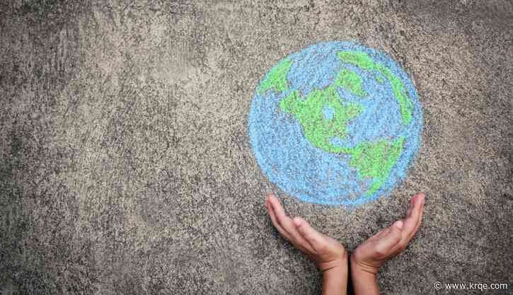 Local students create Earth Day art for Alberstons' bags