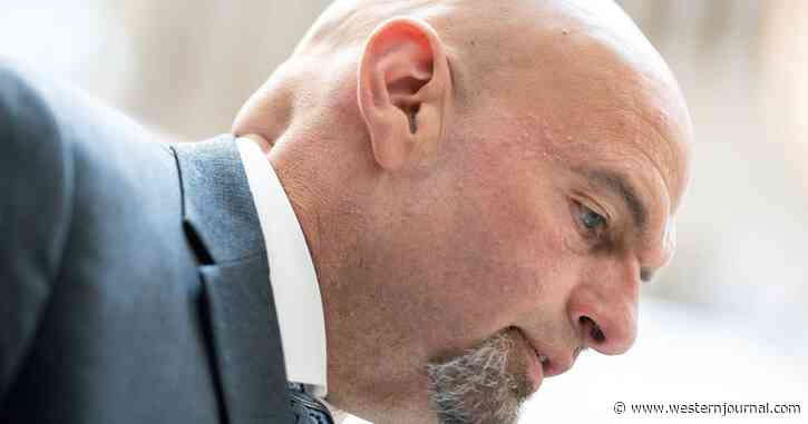 Fetterman, Fresh Out of Hospital for Depression, Issues Tweet Celebrating Drug That's Illegal in PA