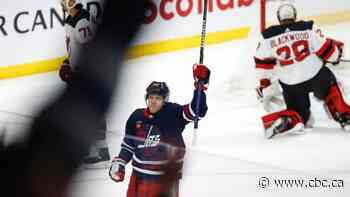 Jets forward Ehlers not cleared to play in Game 3 of series with Golden Knights, coach says