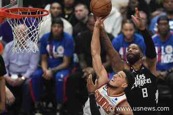 Durant Scores 31, Suns Beat Clippers 112-100 for 3-1 Lead