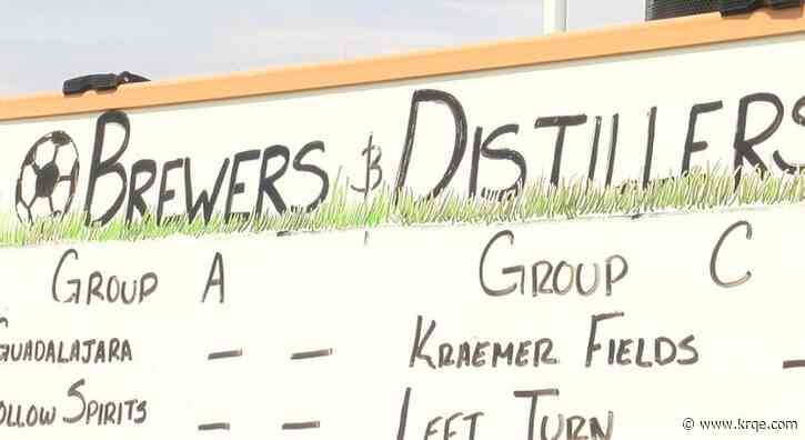 New Mexico brewers, distillers go face-to-face at soccer event