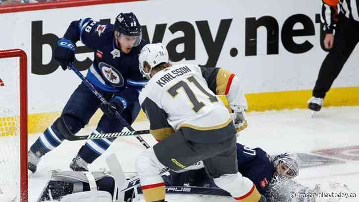 Golden Knights spoil Jets spirited comeback with 5-4 win in double OT