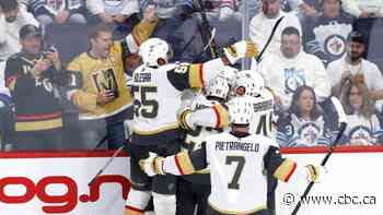Jets rally to force double-overtime, but lose to Golden Knights in Game 3