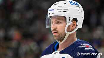 Jets' Morrissey out for remainder of series against Golden Knights with lower-body injury