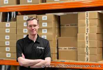 Man who set up business in shed gets award from King Charles