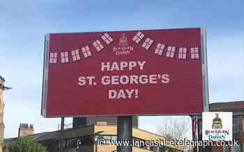 Council's digital screens to display St George's day message