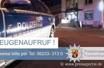 POL-PDLU: Frankenthal - Streit endet in Schlägerei