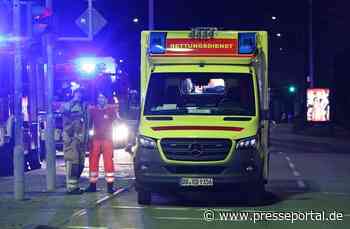FW Dresden: Informationen zum Einsatzgeschehen der Feuerwehr Dresden vom 22. April 2023