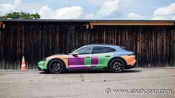 Love It Or Leave It? This Colorful Custom Porsche Taycan Is Sure To Turn Heads