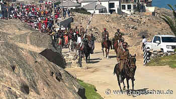 Gedenken auf der "Insel des Todes" in Namibia