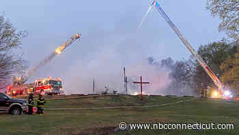 Eastford Church Destroyed in Early Morning Fire