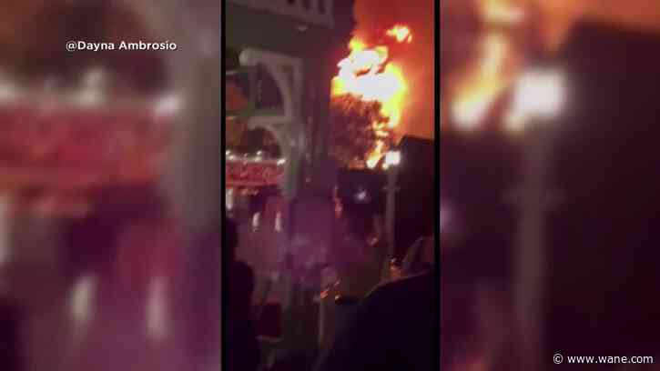 Fire breaks out at Disneyland's Tom Sawyer Island attraction