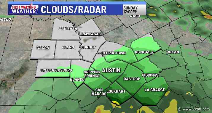 More rain today through Thursday morning