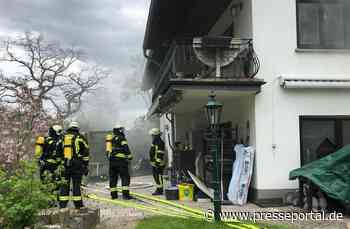 FW Hennef: B 3 Gebäude - erheblicher Sachschaden