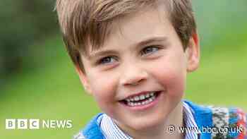 Prince Louis' fifth birthday marked by wheelbarrow photo