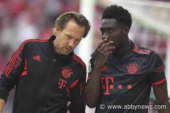 Canadian star Alphonso Davies sidelined with thigh injury suffered with Bayern Munich
