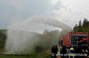 FF Olsberg: Waldbrand - Fortbildung in Olsberg
