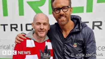 Wrexham: Ryan Reynolds fulfils fan Jay Fear's dying wish