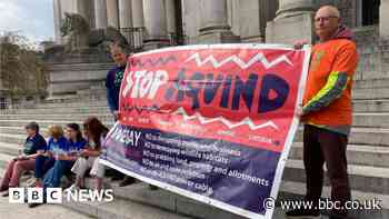 Aquind: Protest held over cross-Channel cable plan