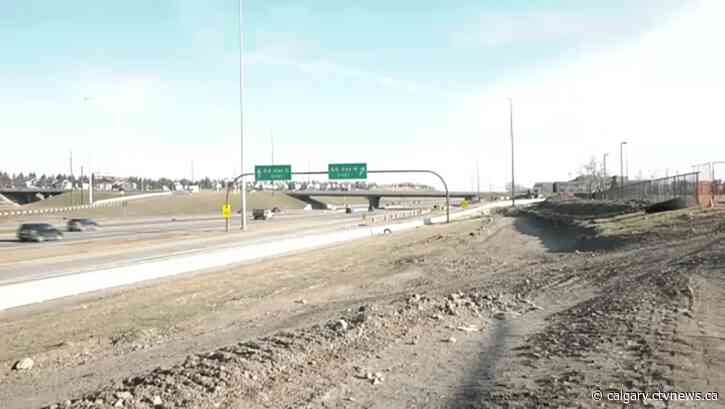 Northbound exit on Deerfoot Trail at 64 Avenue N.E. closed Monday for construction