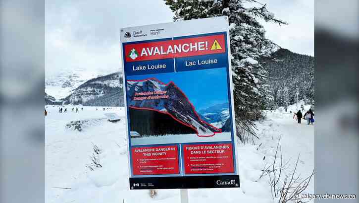 1 dead in Saturday afternoon avalanche at Lake Louise